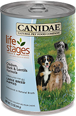 CANIDAE All Life Stages Large Breed Puppy Dog Wet Food Made With Chicken, Duck & Lentils