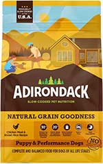 Adirondack 30% Protein High-Fat Recipe Chicken Meal & Brown Rice Puppy & Performance Dogs Dry Dog Food