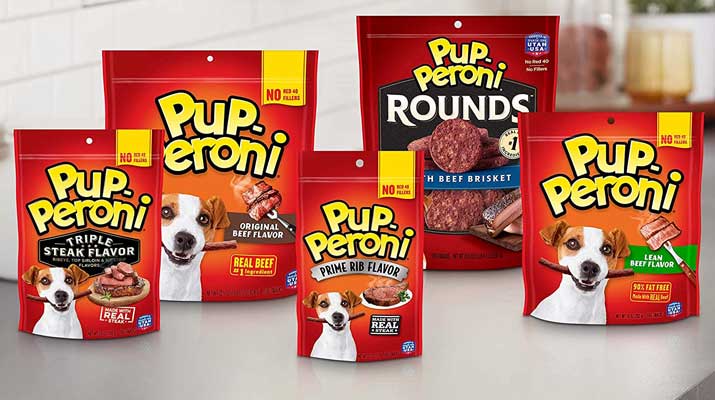 Pup-Peroni Treats contain too much salt for dogs
